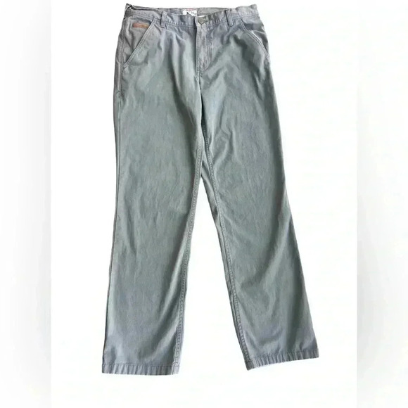 Southern Tide RT7s Men’s Pants. Khaki with Leather Trim Chino Flat Front - Picture 9 of 9